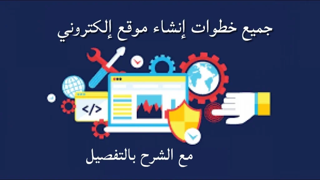 خطوات تصميم موقع الكتروني 